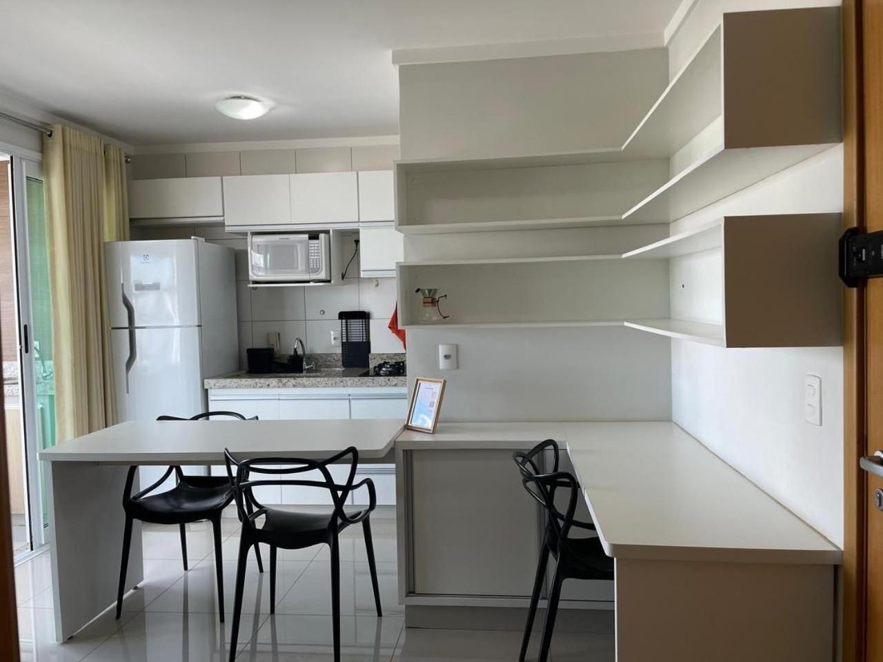 Moderno Flat Com Vista Para O Parque Vaca Brava Goiania Bagian luar foto