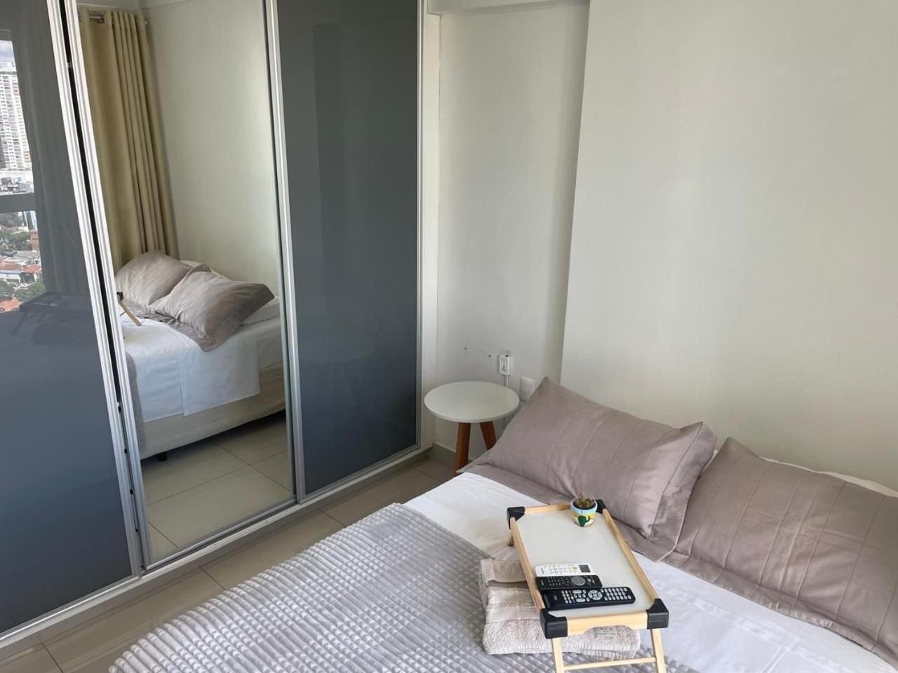 Moderno Flat Com Vista Para O Parque Vaca Brava Goiania Bagian luar foto