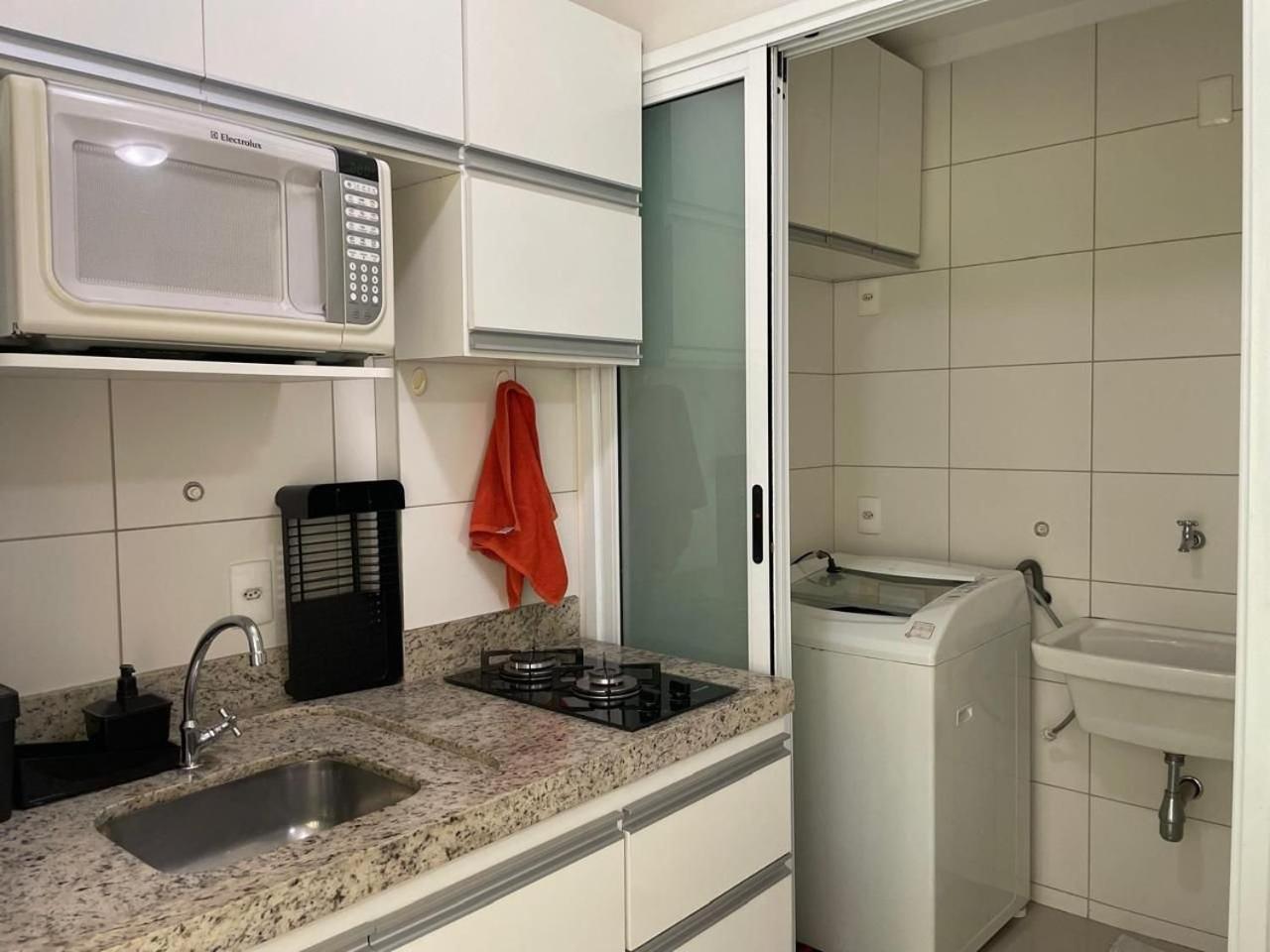 Moderno Flat Com Vista Para O Parque Vaca Brava Goiania Bagian luar foto